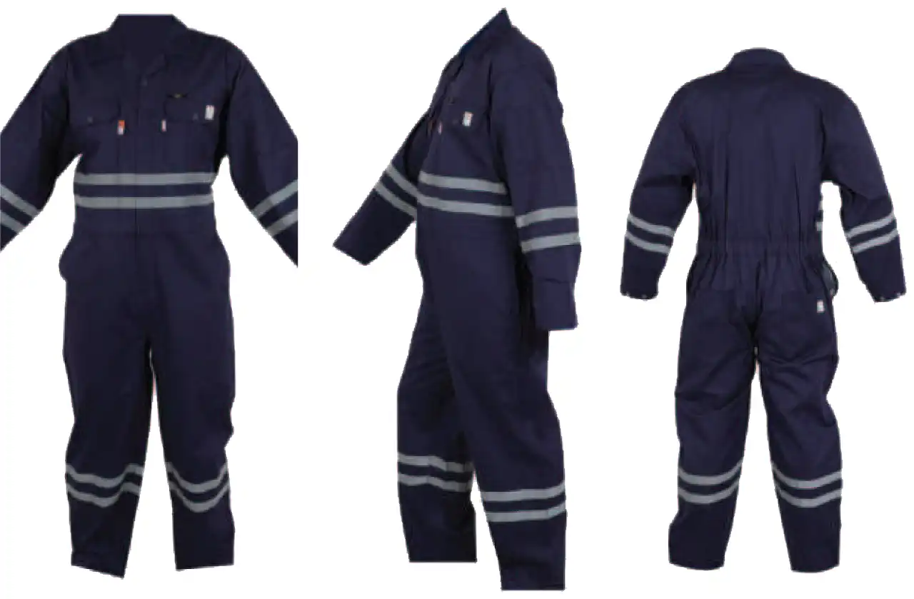 FIRE RETARDANT COVERALL HRC2, 8 CAL / CAT-2 KMFR350P